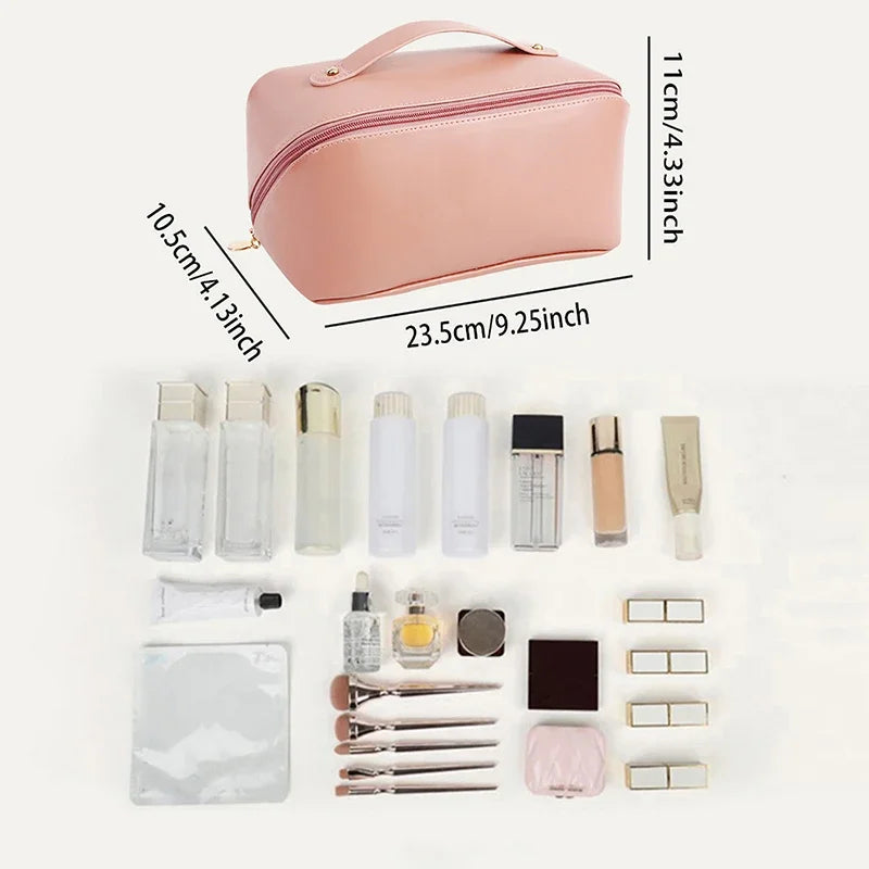 Bolsa Necessaire Feminina - Pinks - para Maquiagem e Cosméticos