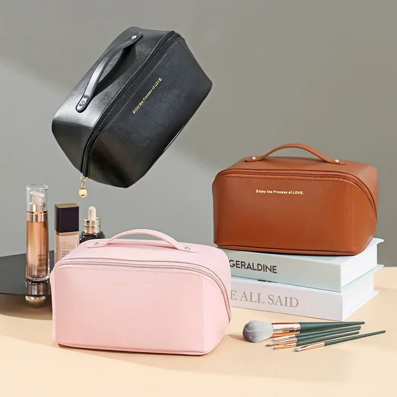 Bolsa Necessaire Feminina - Pinks - para Maquiagem e Cosméticos